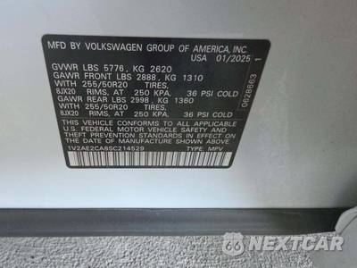 2025 Volkswagen Atlas Cross Sport 2.0T SEL R-Line Black - zdjęcie 5 z 24 - miniatura