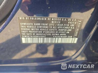 2014 Volkswagen Jetta S Sedan - zdjęcie 2 z 31 - miniatura