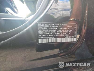 2015 Volkswagen Passat 1.8T S - zdjęcie 5 z 32 - miniatura