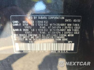 2022 Subaru Outback Premium - zdjęcie 5 z 23 - miniatura