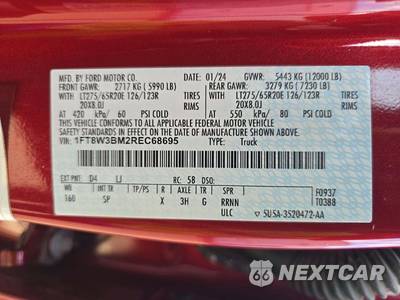 2024 Ford Super Duty F-350 King Ranch Crew Cab Medium Bed - zdjęcie 2 z 38 - miniatura
