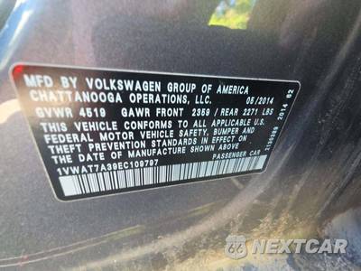 2014 Volkswagen Passat 1.8T Wolfsburg Edition - zdjęcie 5 z 29 - miniatura