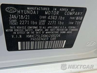 2021 Hyundai Ioniq Plug-In Hybrid SEL - zdjęcie 5 z 20 - miniatura