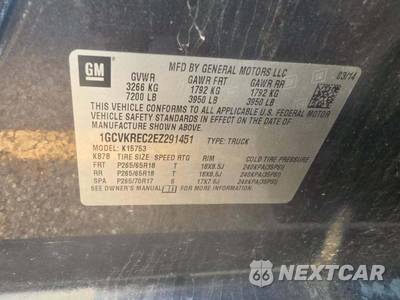 2014 Chevrolet Silverado 1500 LT Extended Cab Medium Bed 1LT - zdjęcie 5 z 34 - miniatura