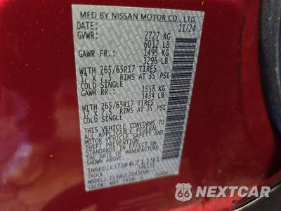 2025 Nissan Frontier SV Crew Cab Medium Bed - zdjęcie 5 z 23 - miniatura