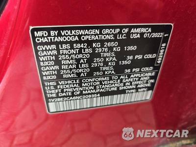 2022 Volkswagen Atlas Cross Sport V6 SEL - zdjęcie 5 z 24 - miniatura