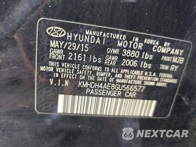 2016 Hyundai Elantra Value Edition Sedan - zdjęcie 5 z 26 - miniatura