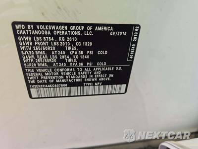 2019 Volkswagen Atlas V6 SEL - zdjęcie 5 z 25 - miniatura