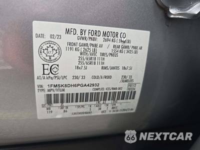 2023 Ford Explorer XLT - zdjęcie 5 z 24 - miniatura