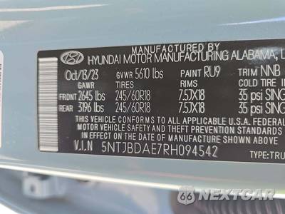 2024 Hyundai Santa Cruz SEL Crew Cab Short Bed - zdjęcie 2 z 19 - miniatura