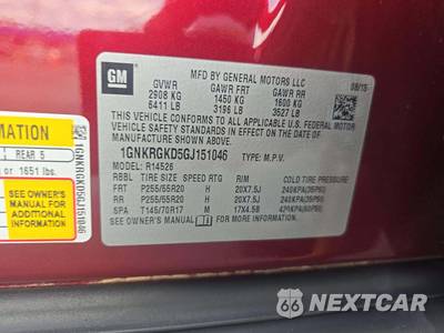 2016 Chevrolet Traverse LT 1LT - zdjęcie 5 z 25 - miniatura