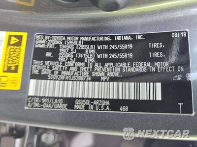 2018 Toyota Highlander Limited - zdjęcie 5 z 23 - miniatura