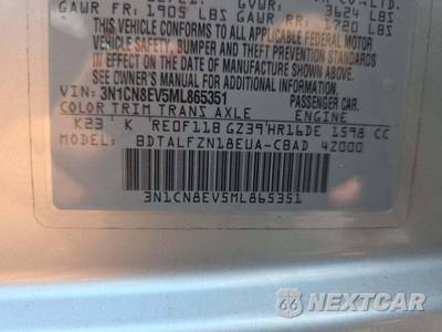 2021 Nissan Versa SV - zdjęcie 5 z 21 - miniatura