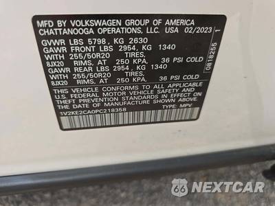 2023 Volkswagen Atlas Cross Sport 3.6L V6 SE w/Technology - zdjęcie 5 z 22 - miniatura