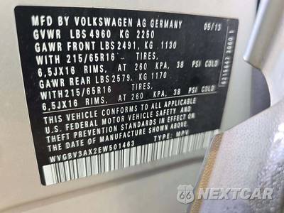 2014 Volkswagen Tiguan S - zdjęcie 5 z 28 - miniatura