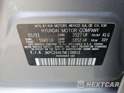 2021 Hyundai Accent SE - zdjęcie 2 z 25 - miniatura
