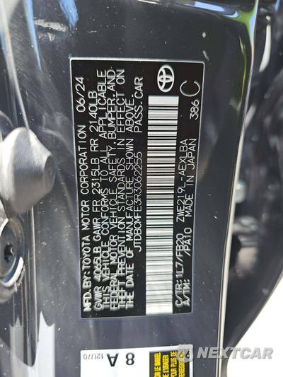 2024 Toyota Corolla Hybrid LE Sedan - zdjęcie 2 z 24 - miniatura
