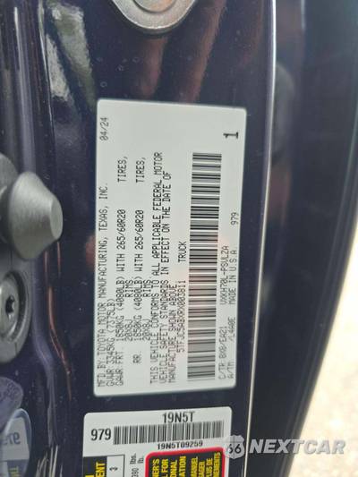 2024 Toyota Tundra Hybrid Limited Crew Cab Short Bed - zdjęcie 5 z 22 - miniatura