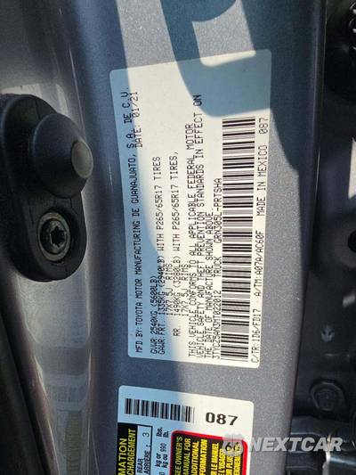2021 Toyota Tacoma TRD Sport Crew Cab Medium Bed - zdjęcie 5 z 23 - miniatura