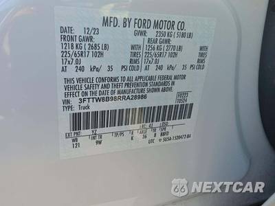 2024 Ford Maverick XL Crew Cab Short Bed - zdjęcie 5 z 21 - miniatura