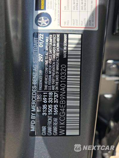 2022 Mercedes-Benz EQS 580 4MATIC - zdjęcie 5 z 21 - miniatura