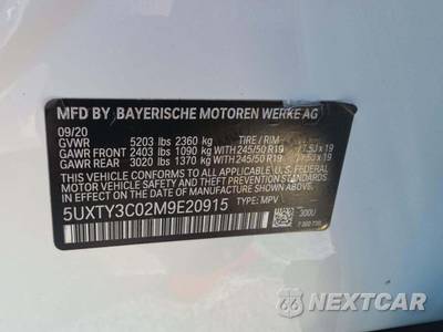 2021 BMW X3 Sports Activity Vehicle sDrive30i - zdjęcie 5 z 24 - miniatura