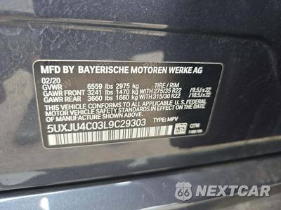 2020 BMW X5 Sports Activity Vehicle M50i - zdjęcie 5 z 31 - miniatura