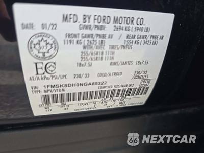 2022 Ford Explorer XLT - zdjęcie 5 z 26 - miniatura
