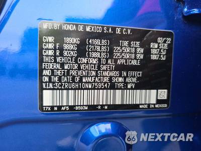 2022 Honda HR-V Sport - zdjęcie 2 z 25 - miniatura