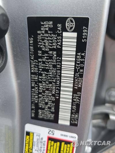 2023 Toyota Camry Hybrid XLE - zdjęcie 5 z 27 - miniatura