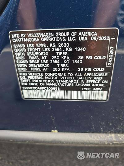 2023 Volkswagen Atlas Cross Sport 3.6L V6 SE w/Technology - zdjęcie 5 z 22 - miniatura