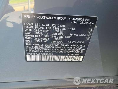 2024 Volkswagen Atlas Cross Sport 2.0T SEL Premium R-Line - zdjęcie 5 z 25 - miniatura