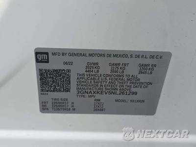 2022 Chevrolet Equinox LT 1LT - zdjęcie 5 z 24 - miniatura