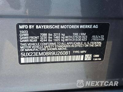 2024 BMW X7 Sports Activity Vehicle xDrive40i M SPORT LINE - zdjęcie 5 z 23 - miniatura