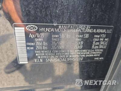 2023 Hyundai Santa Fe Limited - zdjęcie 2 z 19 - miniatura