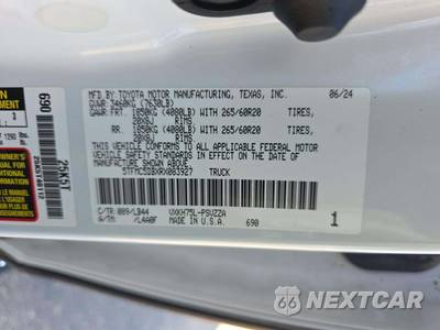 2024 Toyota Tundra Hybrid 1794 Edition Crew Cab Short Bed - zdjęcie 5 z 25 - miniatura