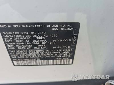 2024 Volkswagen Atlas Cross Sport 2.0T SE w/Technology - zdjęcie 2 z 20 - miniatura