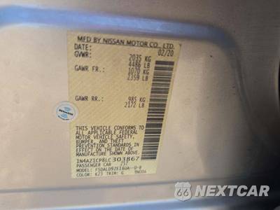 2020 Nissan LEAF SV - zdjęcie 5 z 24 - miniatura