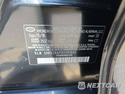 2019 Hyundai Sonata SE - zdjęcie 5 z 27 - miniatura