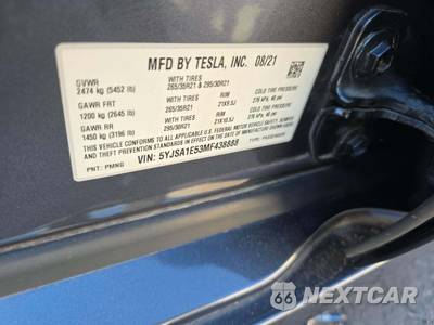 2021 Tesla Model S Long Range - zdjęcie 2 z 23 - miniatura
