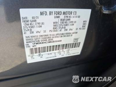 2021 Ford Explorer Platinum - zdjęcie 2 z 22 - miniatura