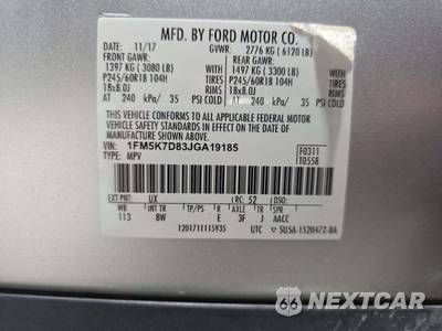 2018 Ford Explorer XLT - zdjęcie 2 z 19 - miniatura