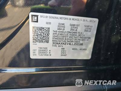 2020 Chevrolet Equinox LT 1LT - zdjęcie 5 z 23 - miniatura