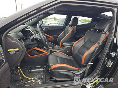 2017 Hyundai Veloster Turbo w/Orange Accent - zdjęcie 6 z 23 - miniatura