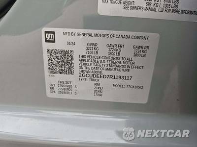 2024 Chevrolet Silverado 1500 RST Crew Cab Short Bed 1SP - zdjęcie 5 z 20 - miniatura