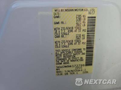 2017 Nissan Murano S - zdjęcie 2 z 20 - miniatura