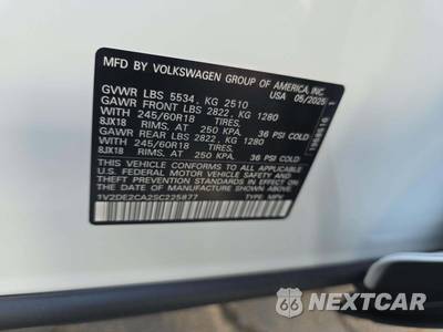 2025 Volkswagen Atlas Cross Sport 2.0T SE - zdjęcie 5 z 24 - miniatura