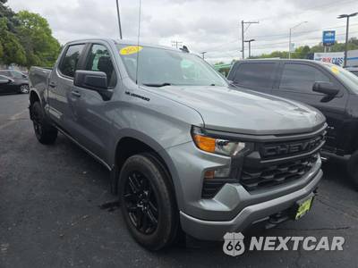 2023 Chevrolet Silverado 1500 Custom Crew Cab Short Bed 1CX - zdjęcie 4 z 21 - miniatura