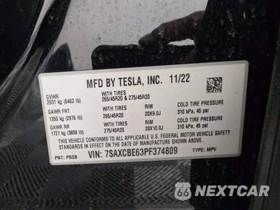 2023 Tesla Model X Plaid - zdjęcie 5 z 22 - miniatura