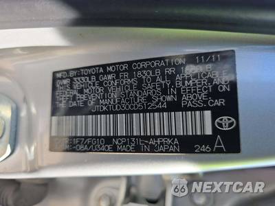 2012 Toyota Yaris LE Hatchback - zdjęcie 5 z 25 - miniatura